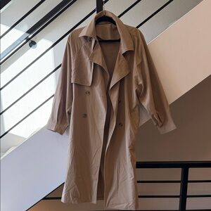 Classic Tan Women's Trench Coat